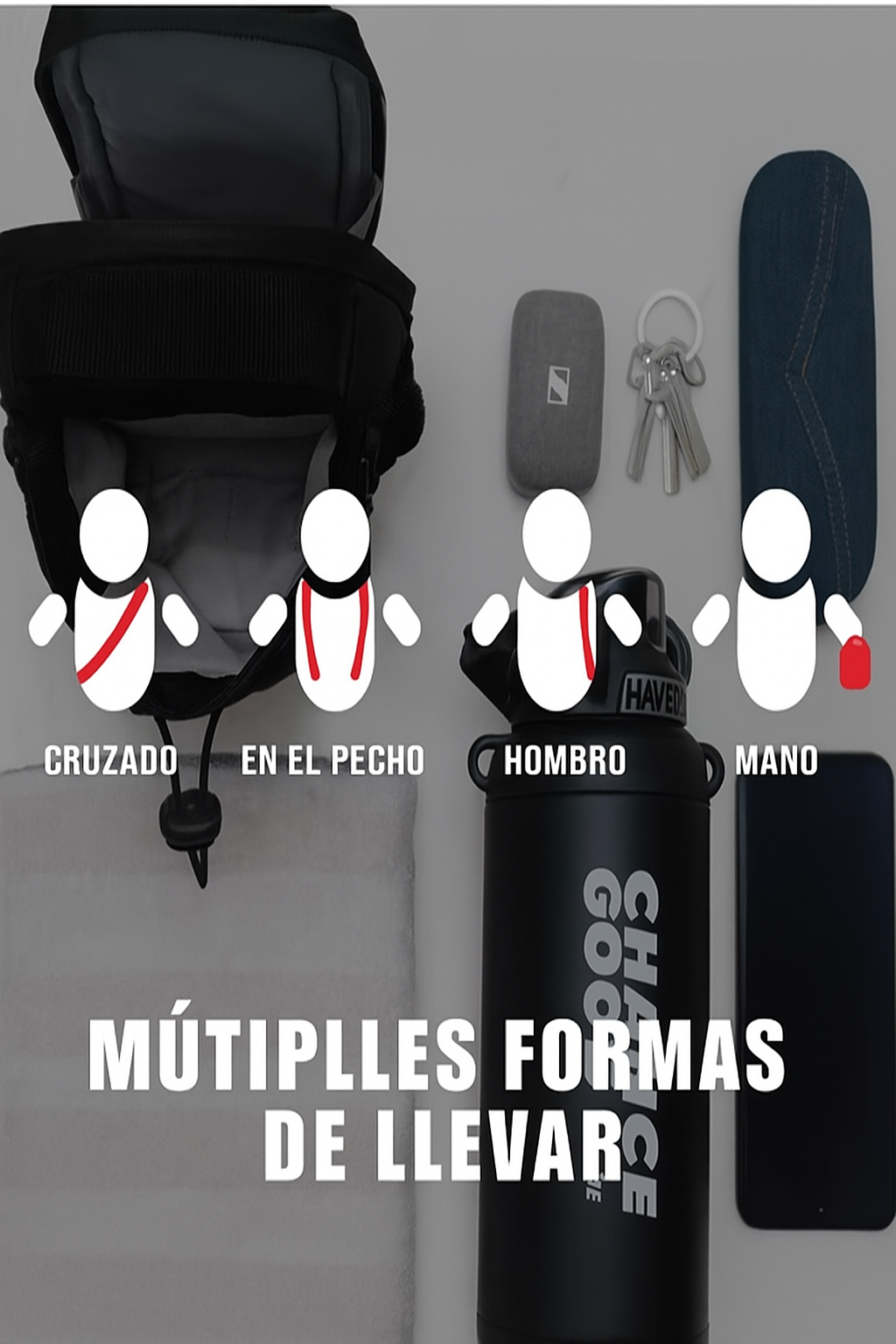 Bolso Magnético con Soporte para Termo | Impermeable y Multicapa | SOLO HOY 40%DTCO🎒